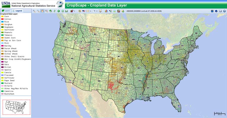 sitting down to dinner? make room for satellite statisticians